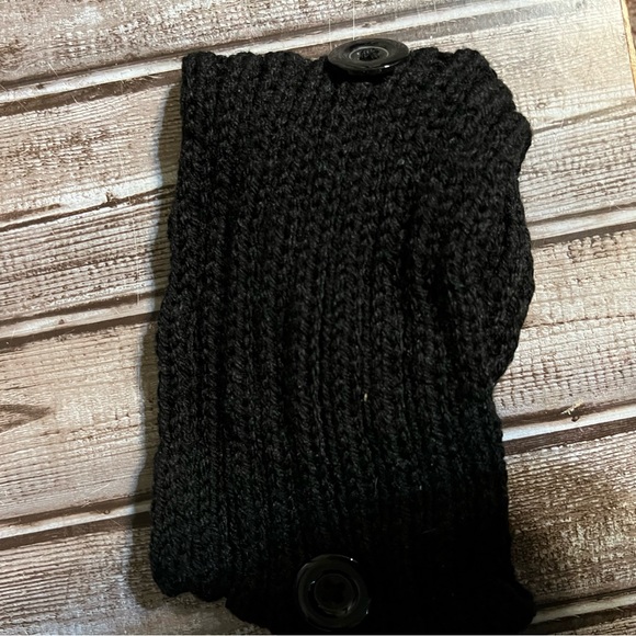 Boutique Winter knit ear warmers head bands with button various colors - Picture 7 of 15